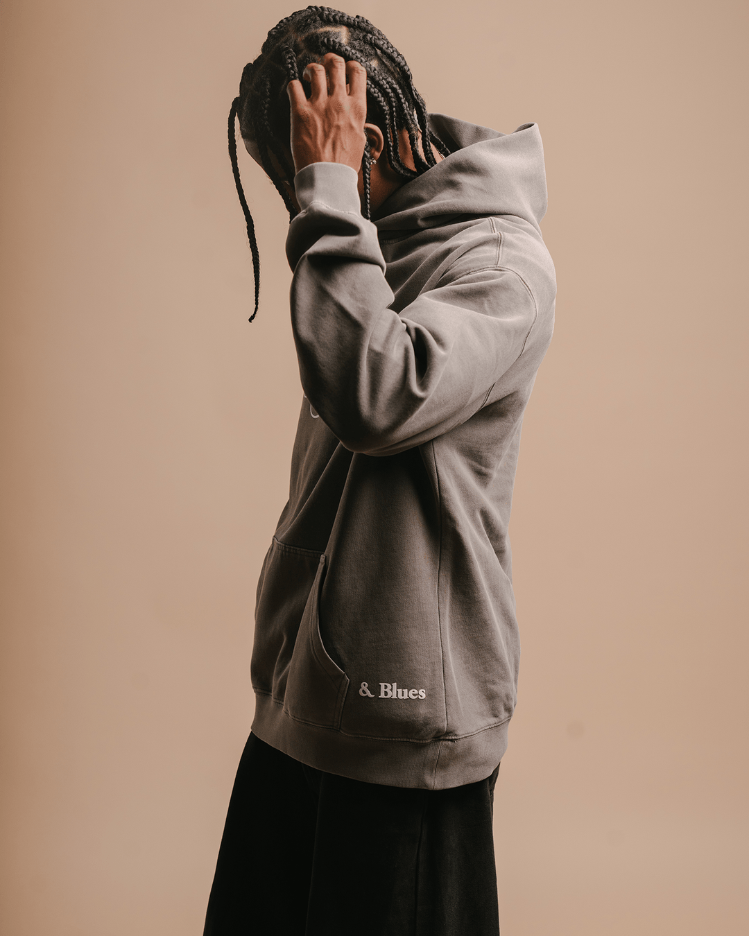 Rhythm Relaxed Faded Grey Hoodie - trainofthoughtcollective