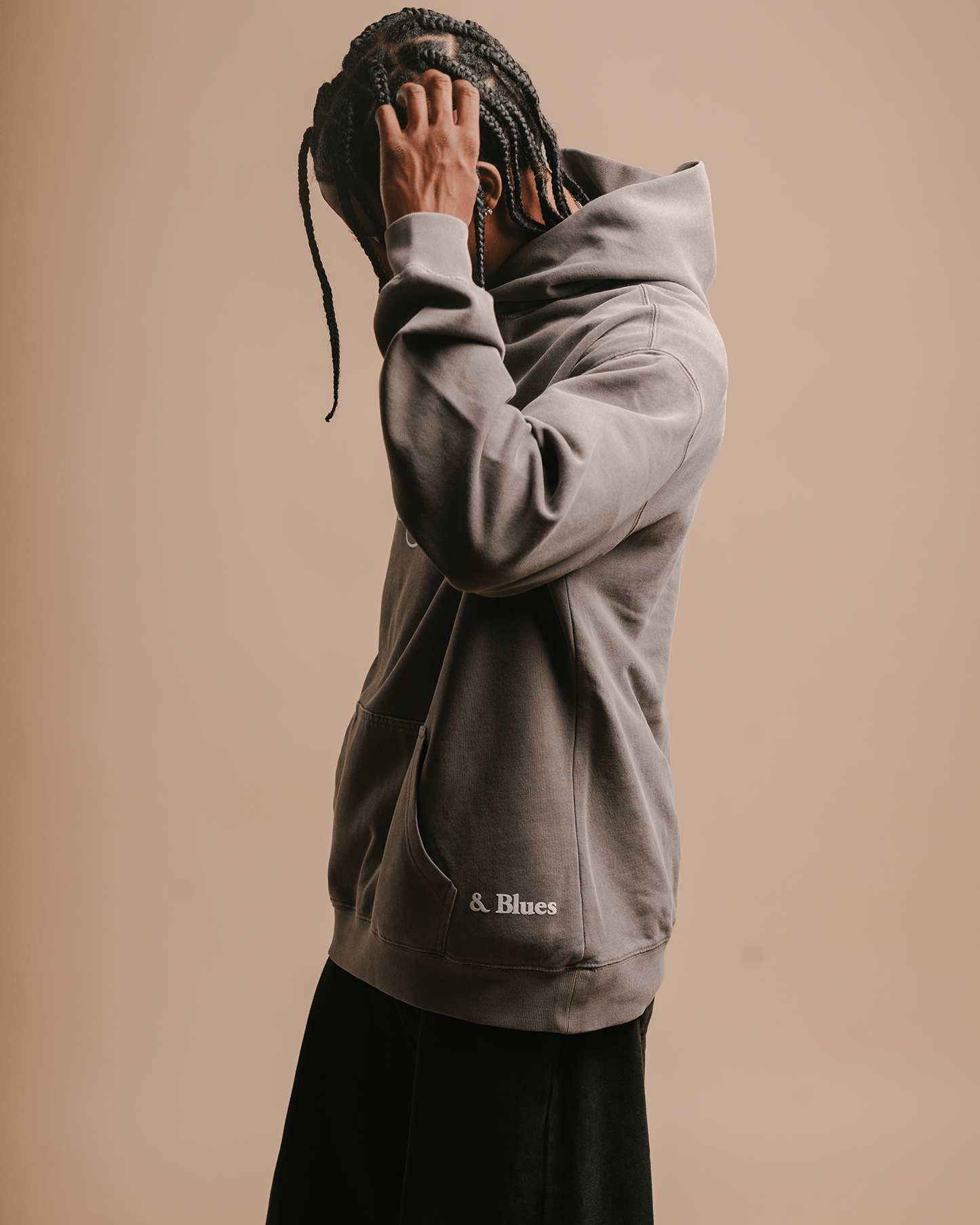 Rhythm Relaxed Faded Grey Hoodie - trainofthoughtcollective