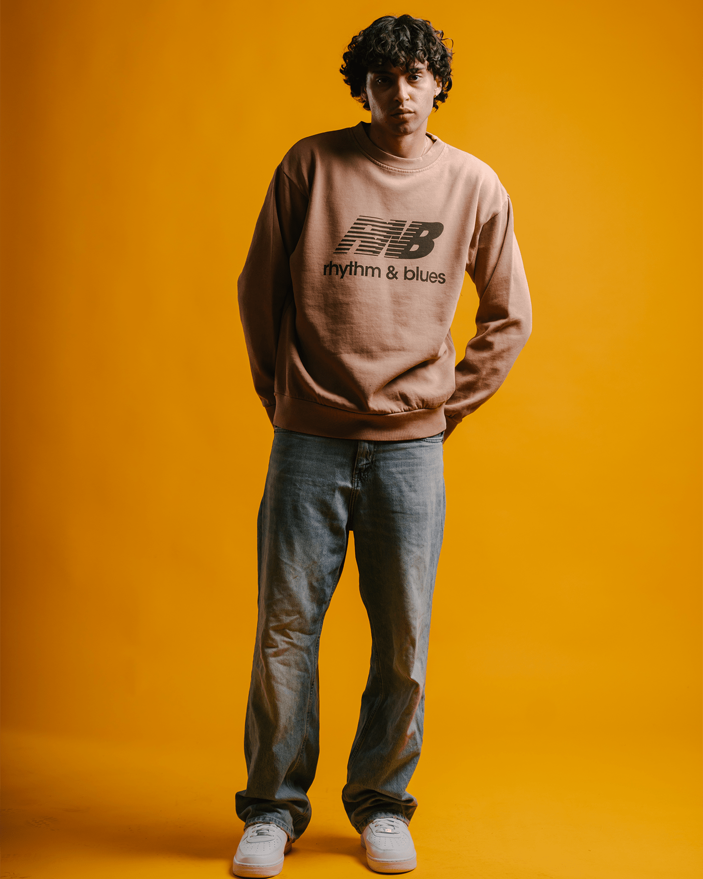 Rnb Balance Brown Crewneck Sweatshirt - trainofthoughtcollective