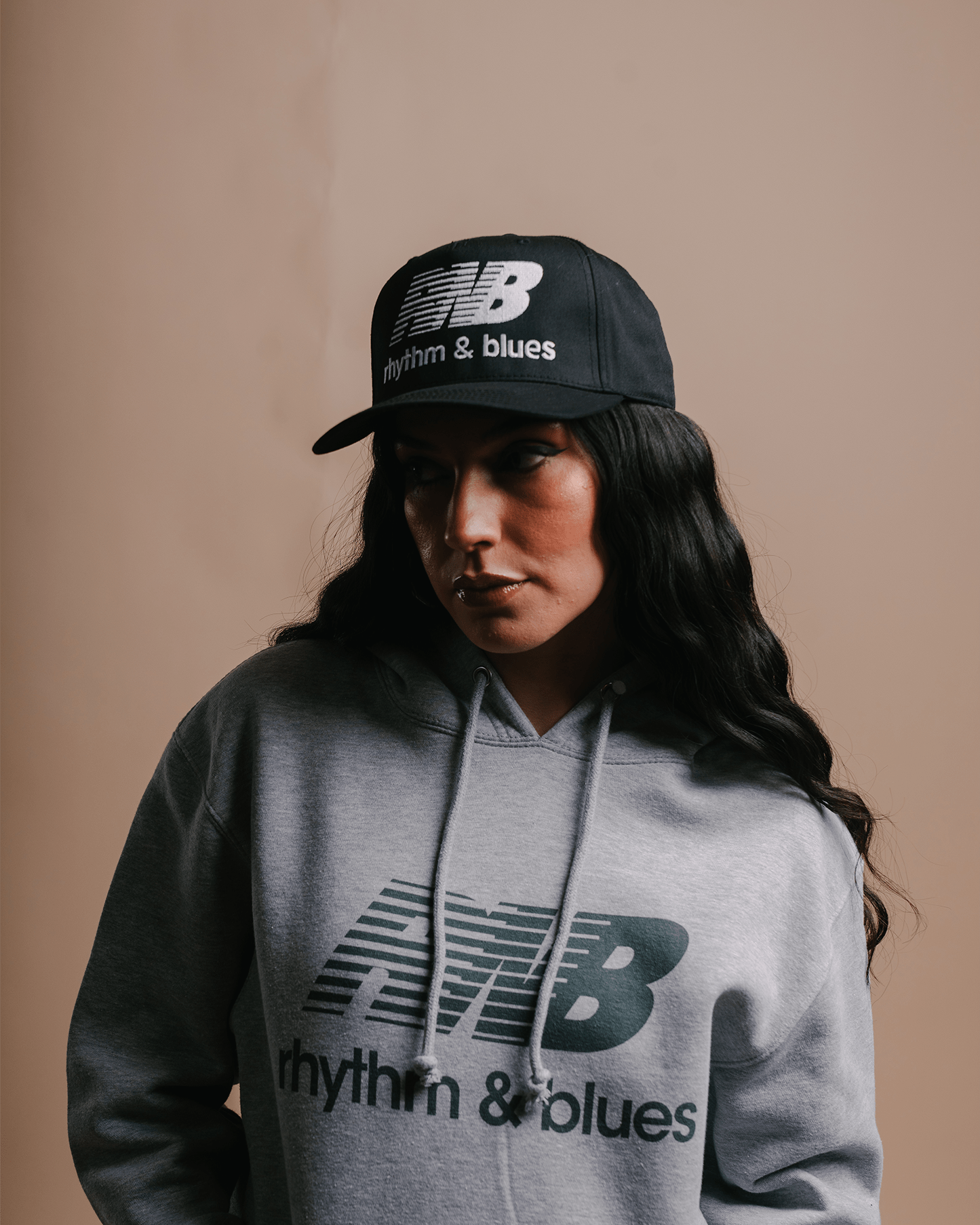 Rnb Balance Grey Hoodie - trainofthoughtcollective