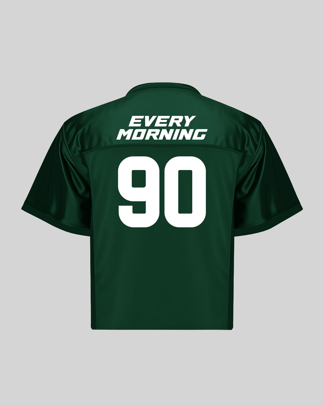 Rnb Every Morning V1 | Cropped Football Jersey - trainofthoughtcollective 