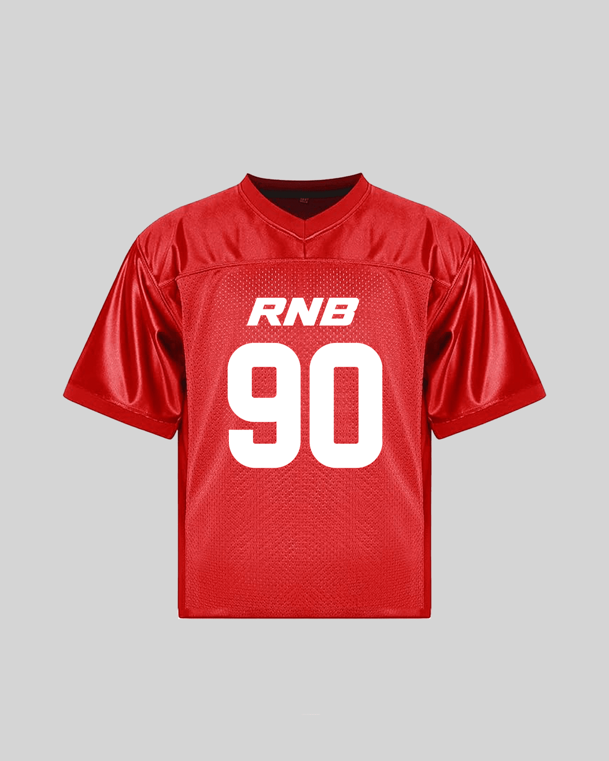 Rnb Every Morning V1 | Cropped Football Jersey - trainofthoughtcollective #color_red