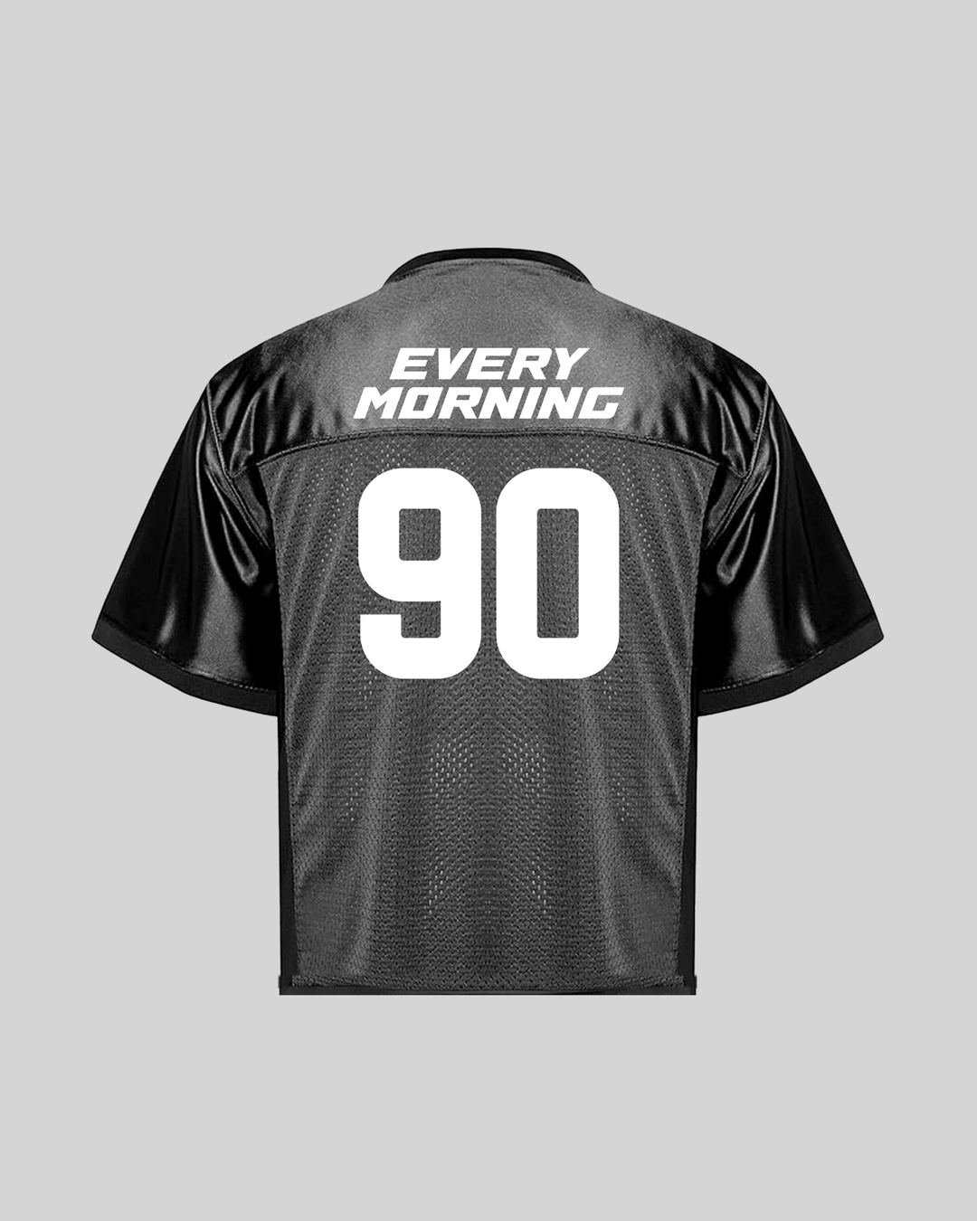 Rnb Every Morning V1 | Cropped Football Jersey - trainofthoughtcollective 