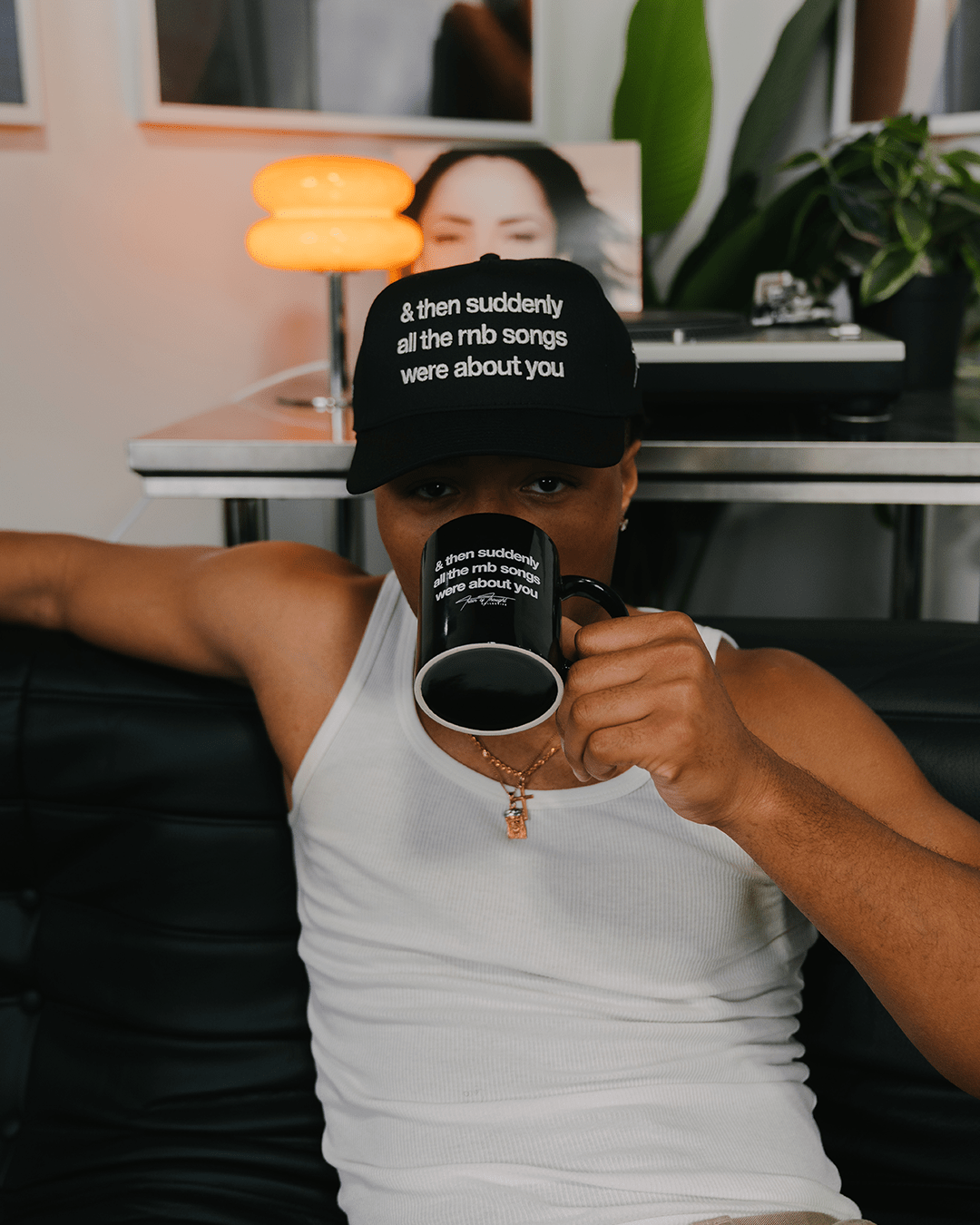 Rnb Songs Black Coffee Mug - trainofthoughtcollective
