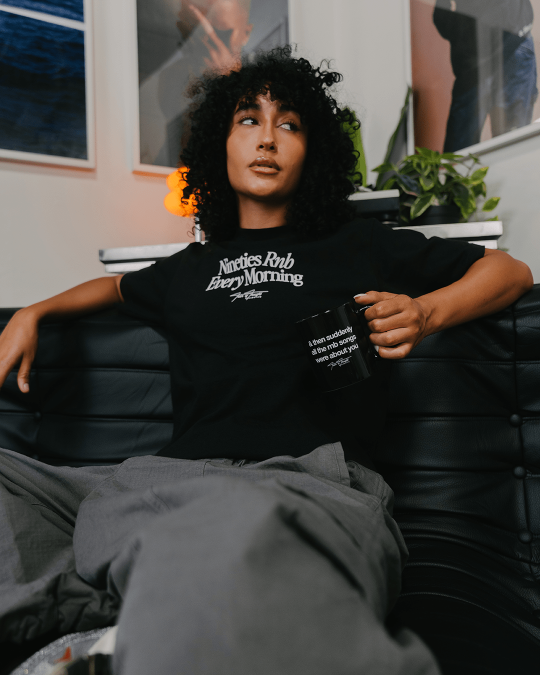 Rnb Songs Black Coffee Mug - trainofthoughtcollective