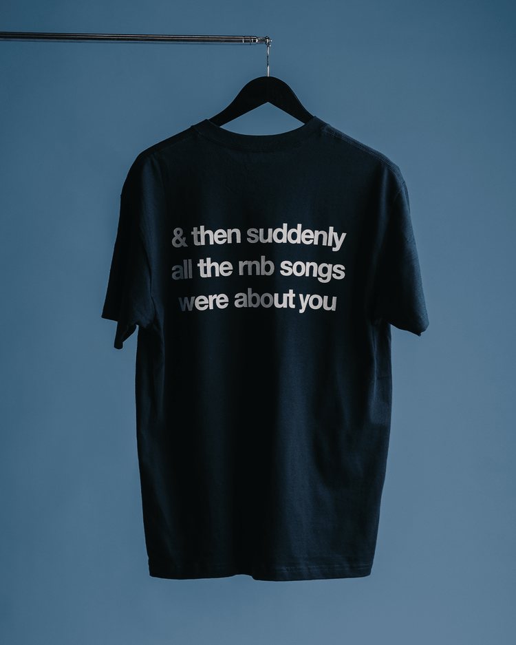 Rnb Songs | Classic Graphic Tee - trainofthoughtcollective #color_navy-blue