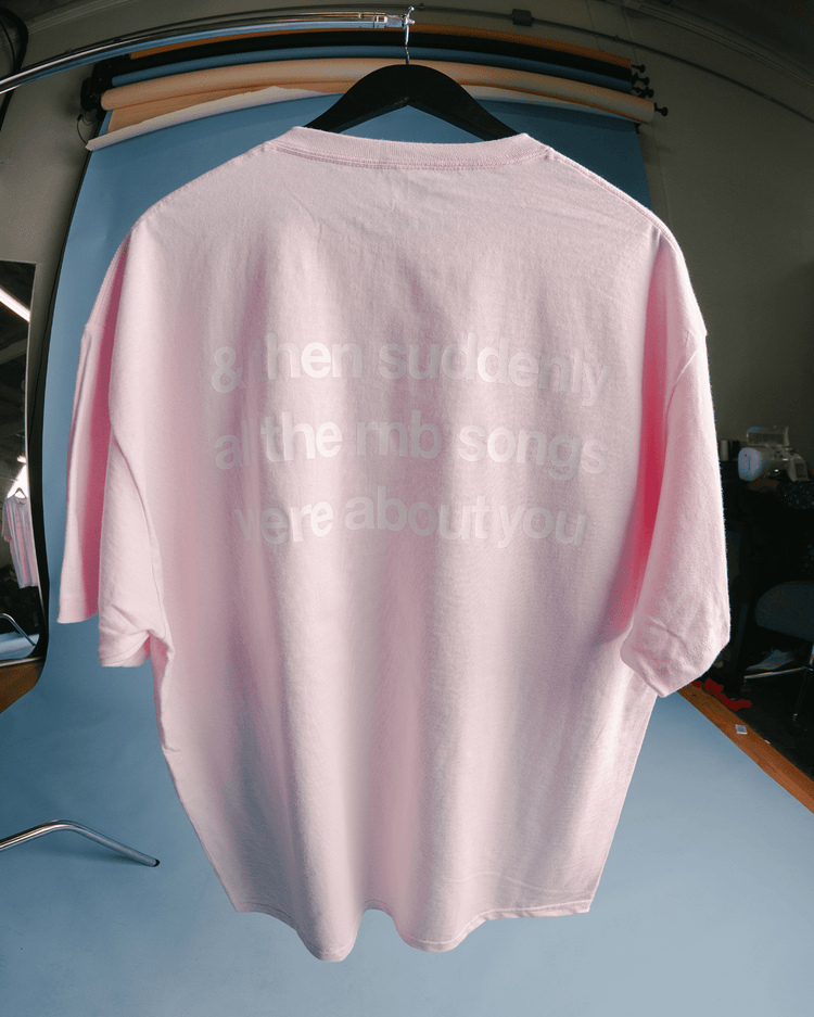 Rnb Songs | Classic Graphic Tee - trainofthoughtcollective #color_pale-pink
