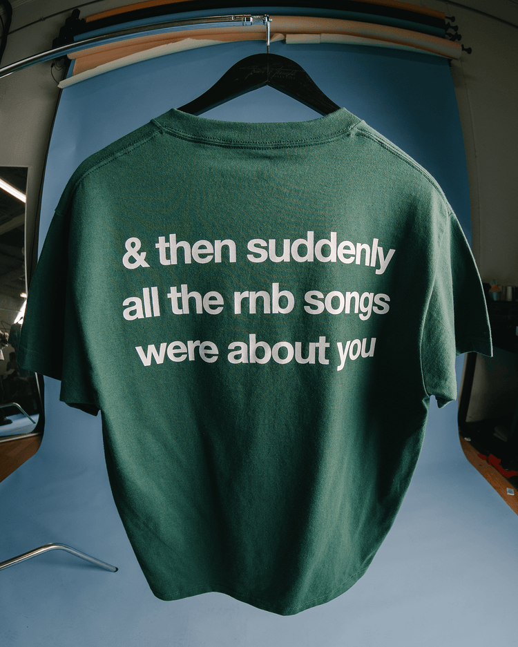Rnb Songs | Classic Graphic Tee - trainofthoughtcollective #color_green