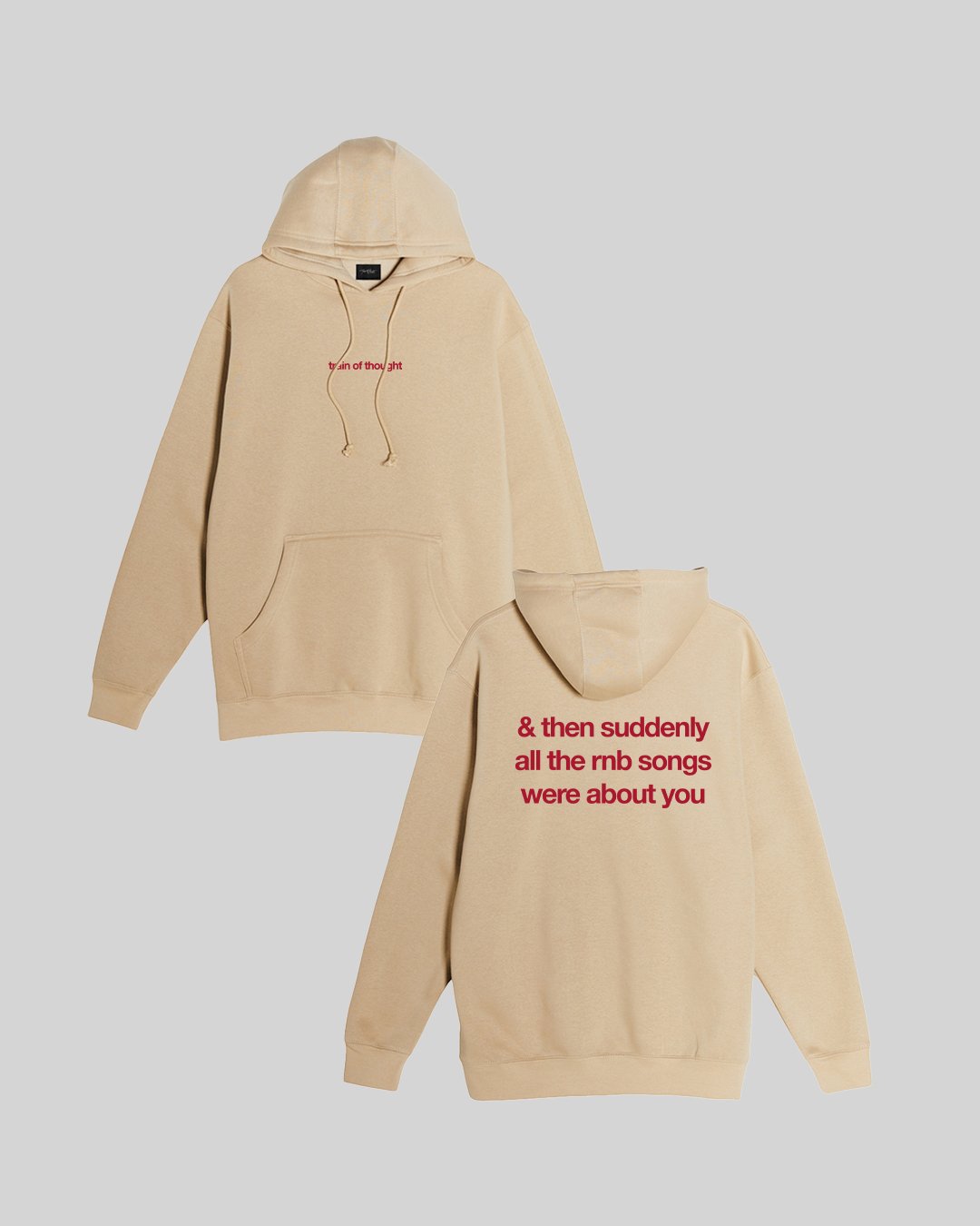 Rnb Songs Mushroom Hoodie - trainofthoughtcollective