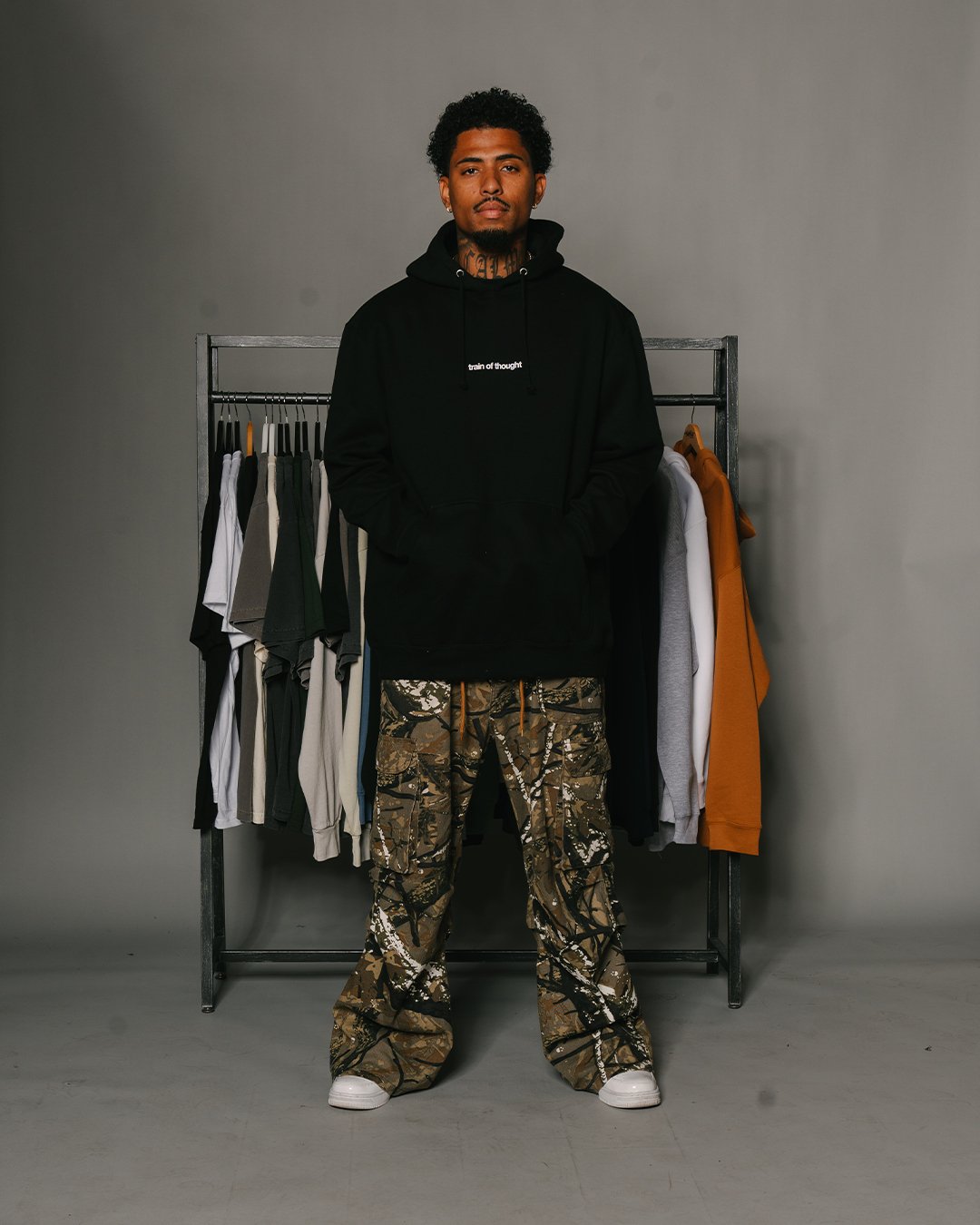 Rnb Songs | Pullover Hoodie - trainofthoughtcollective