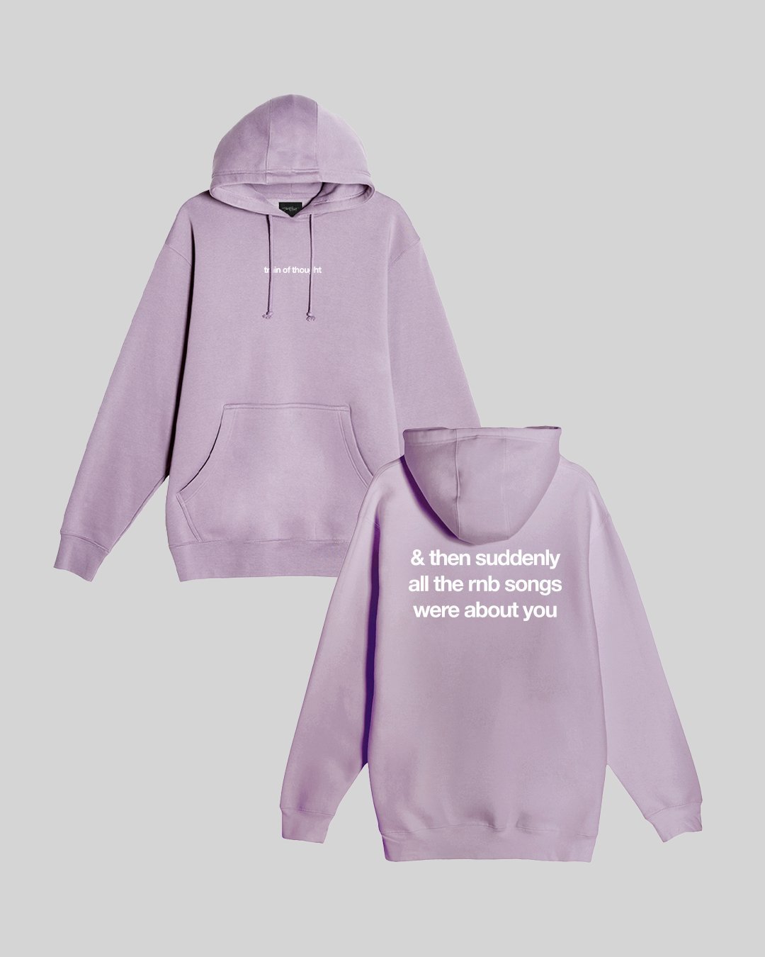 Rnb Songs | Pullover Hoodie - trainofthoughtcollective
