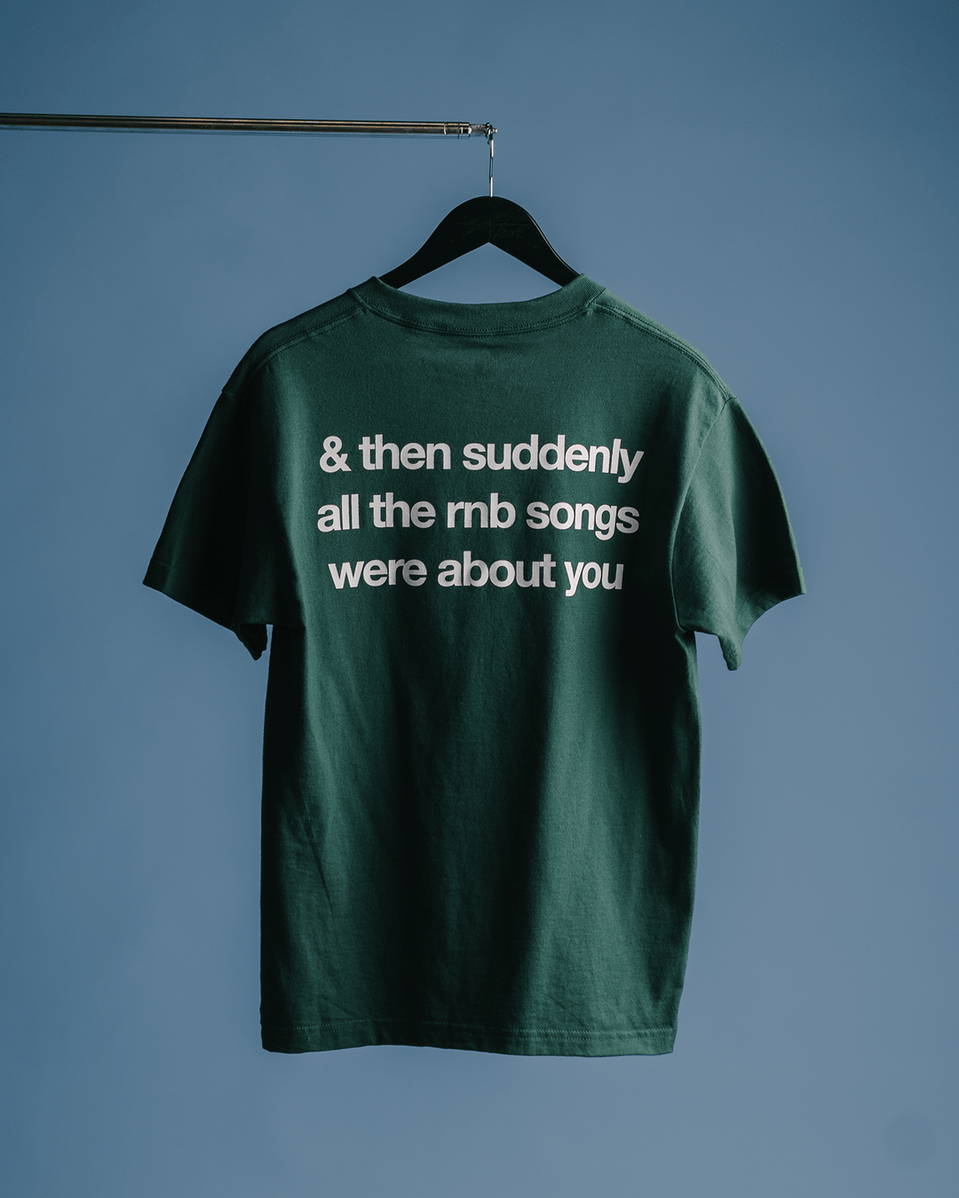 Rnb Songs V2 Green Tee - trainofthoughtcollective