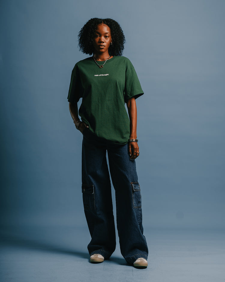 Rnb Songs V2 Green Tee - trainofthoughtcollective