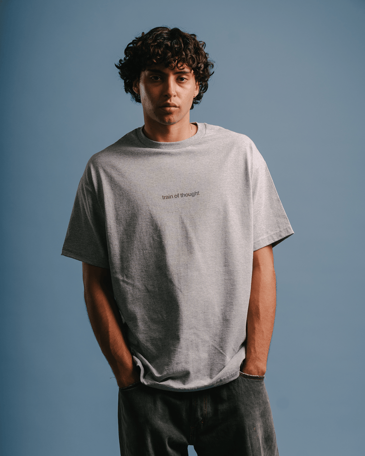 Rnb Songs V2 Grey Tee - trainofthoughtcollective