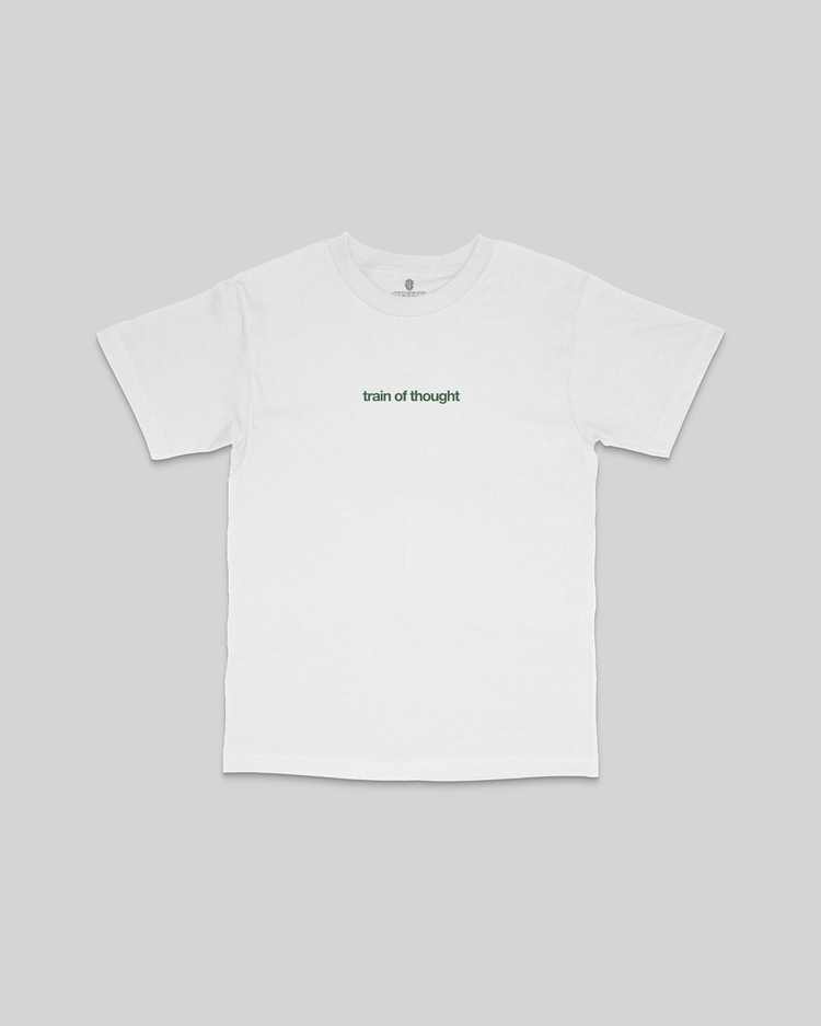 Rnb Songs V2 White Tee - trainofthoughtcollective