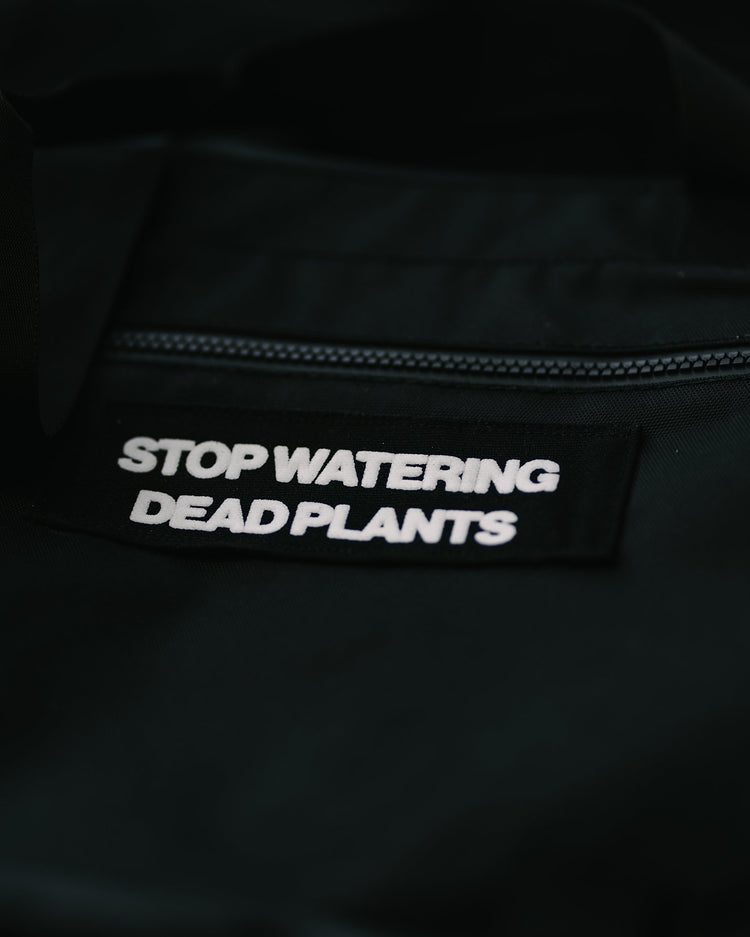 Stop Watering Dead Plants 2.0 Matte Carryall Tote - trainofthoughtcollective