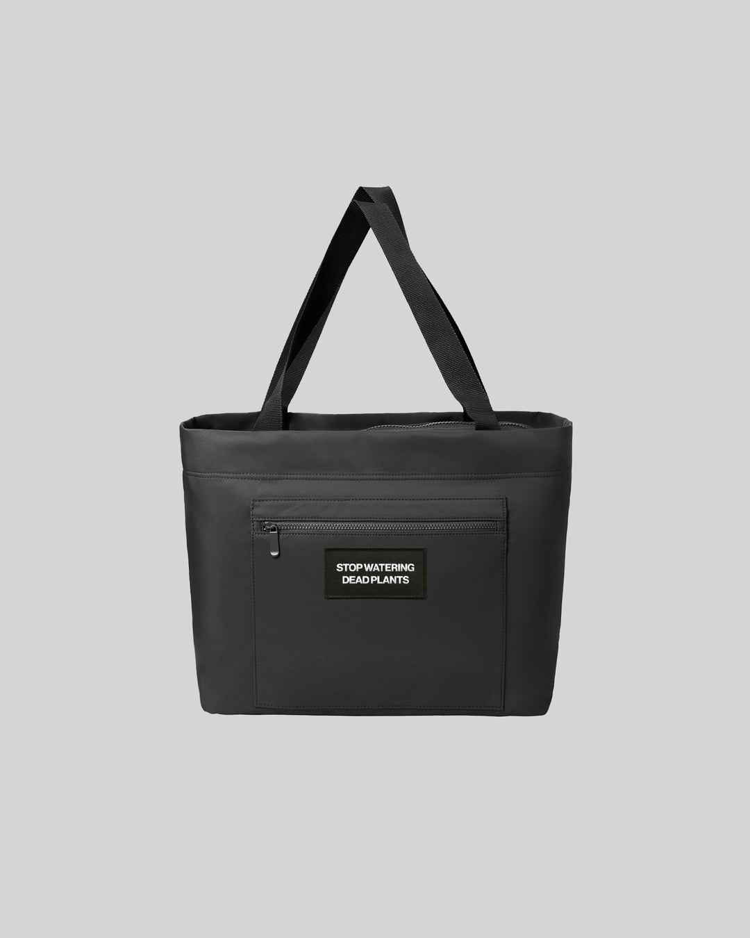 Stop Watering Dead Plants 2.0 Matte Carryall Tote - trainofthoughtcollective
