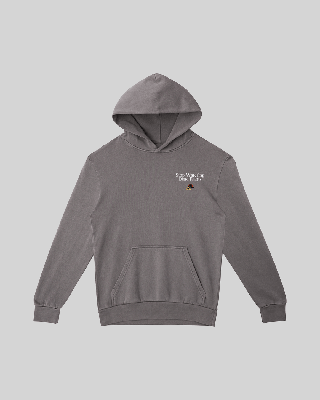 Stop Watering Dead Plants Shadow Hoodie - trainofthoughtcollective