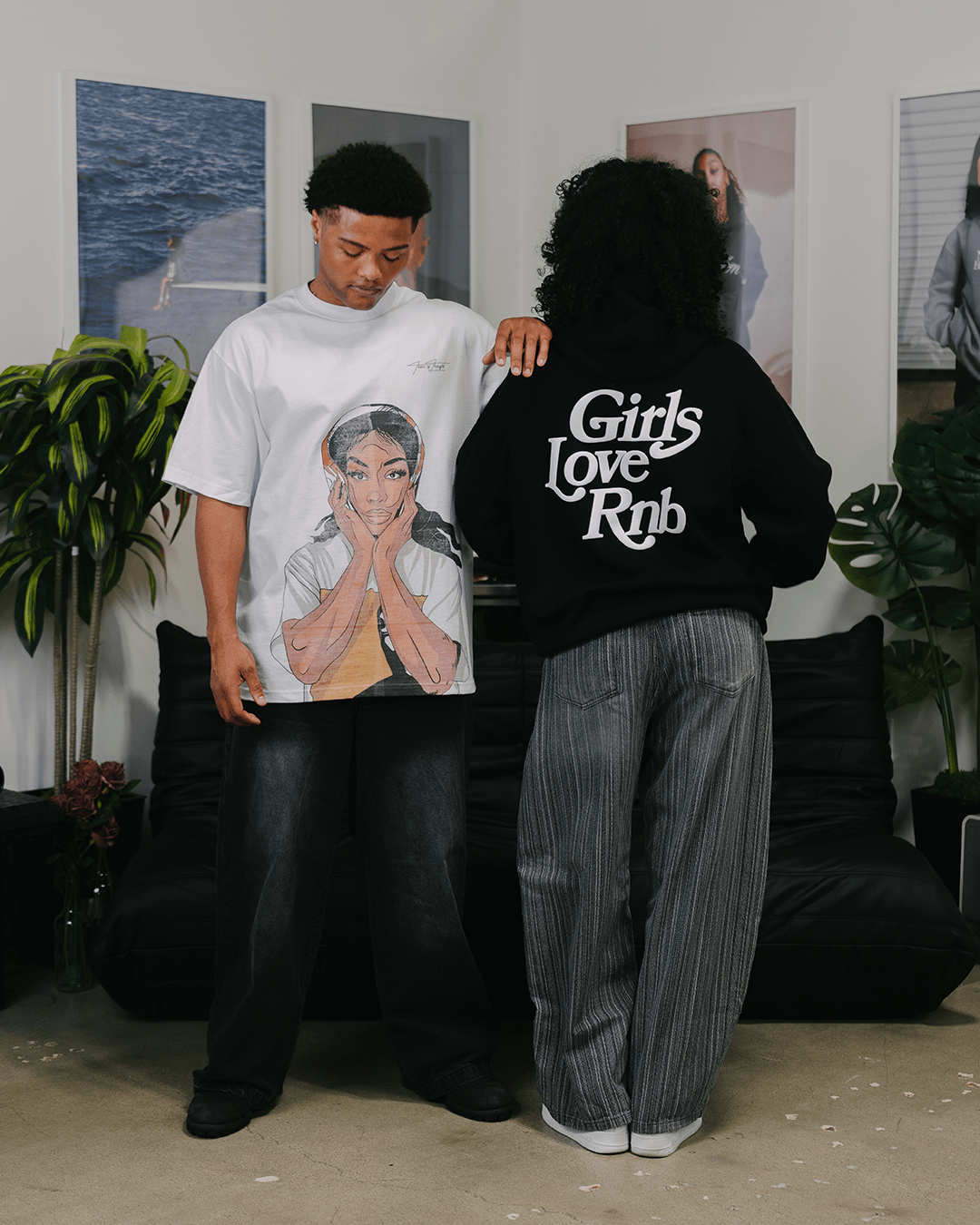 SZA Big Face White Tee - trainofthoughtcollective