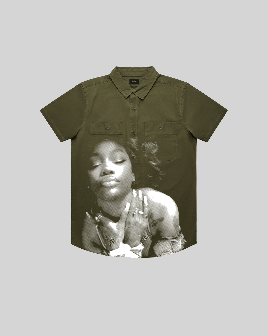 SZA Dead Rose Army Work Shirt - trainofthoughtcollective