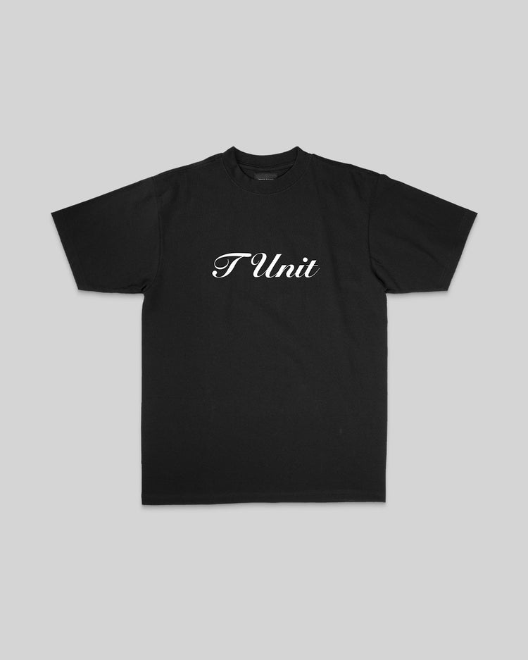 T - Unit Black Tee - trainofthoughtcollective