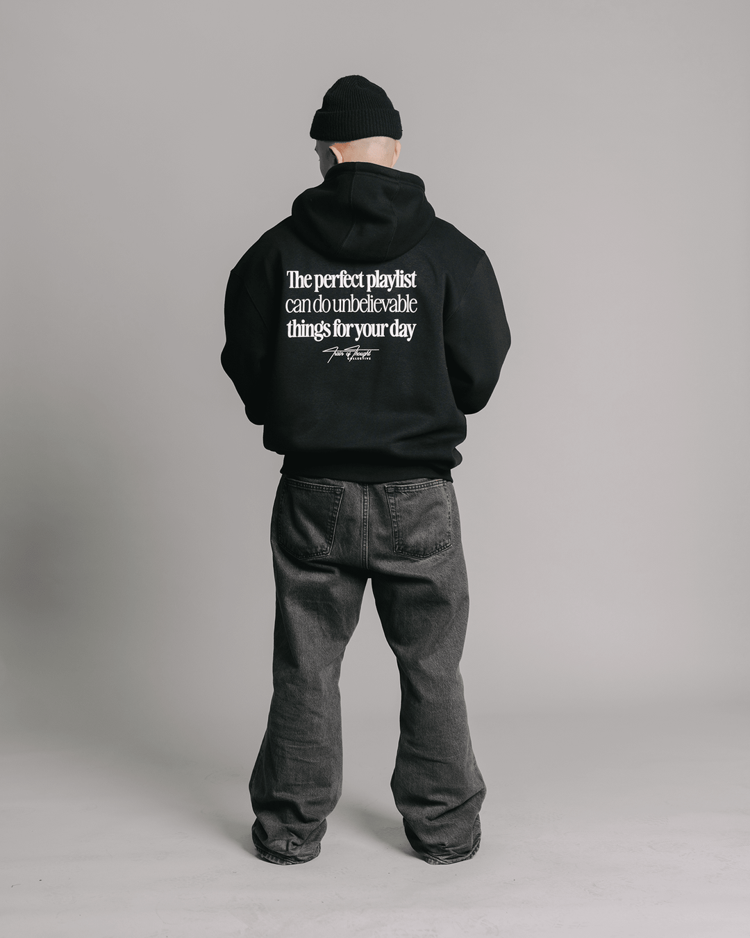 The Perfect Playlist Hoodie - trainofthoughtcollective