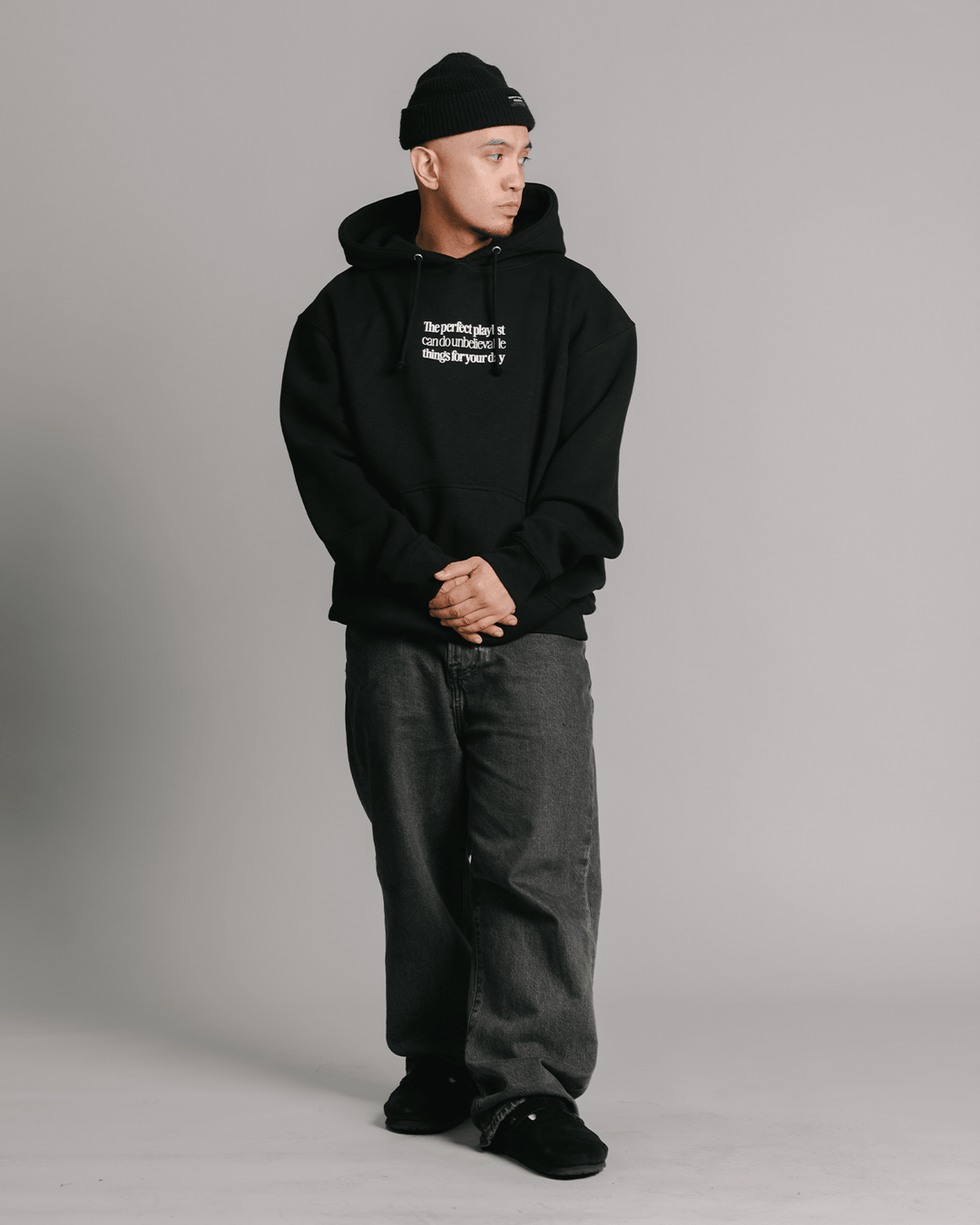 The Perfect Playlist Hoodie - trainofthoughtcollective