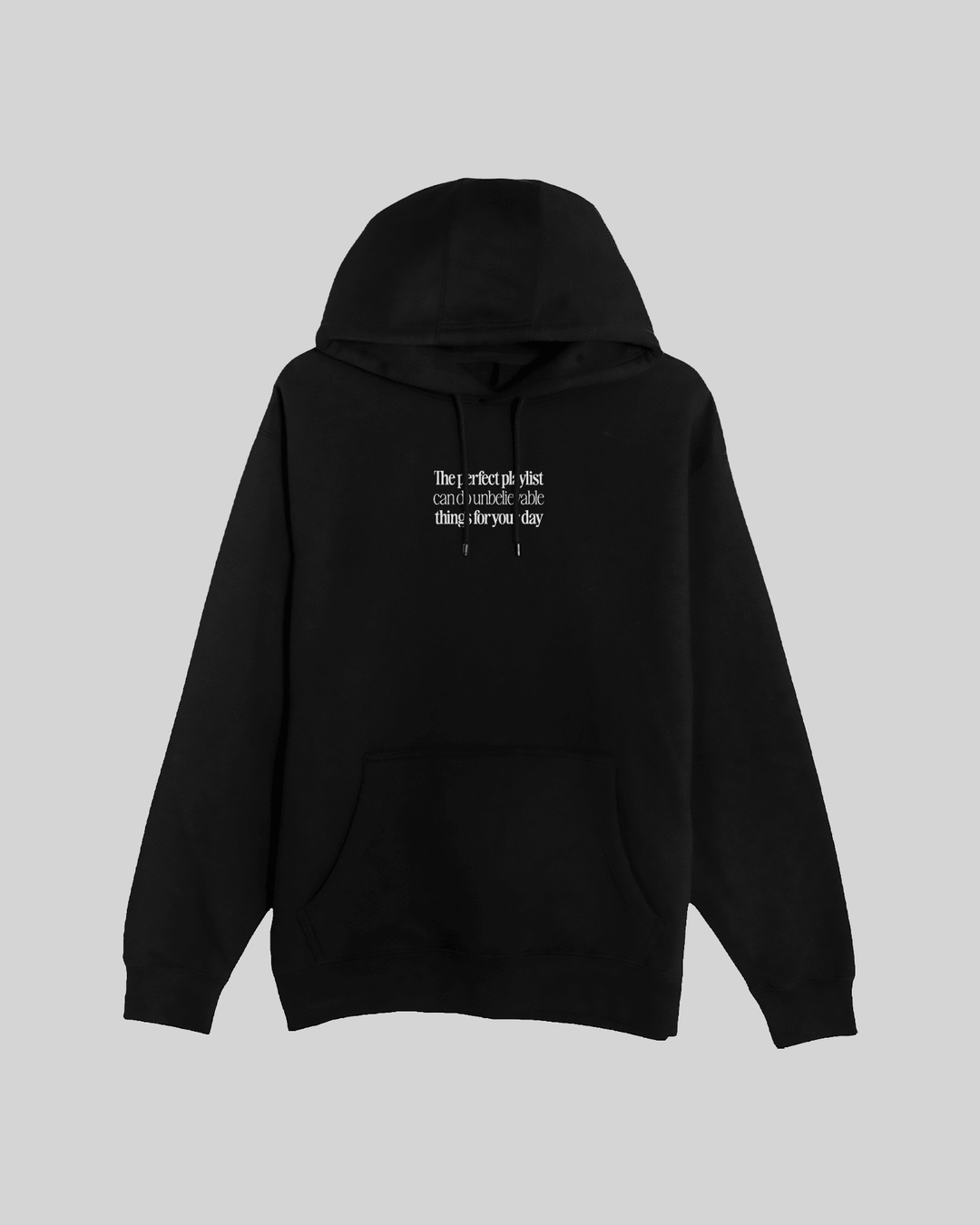 The Perfect Playlist Hoodie - trainofthoughtcollective