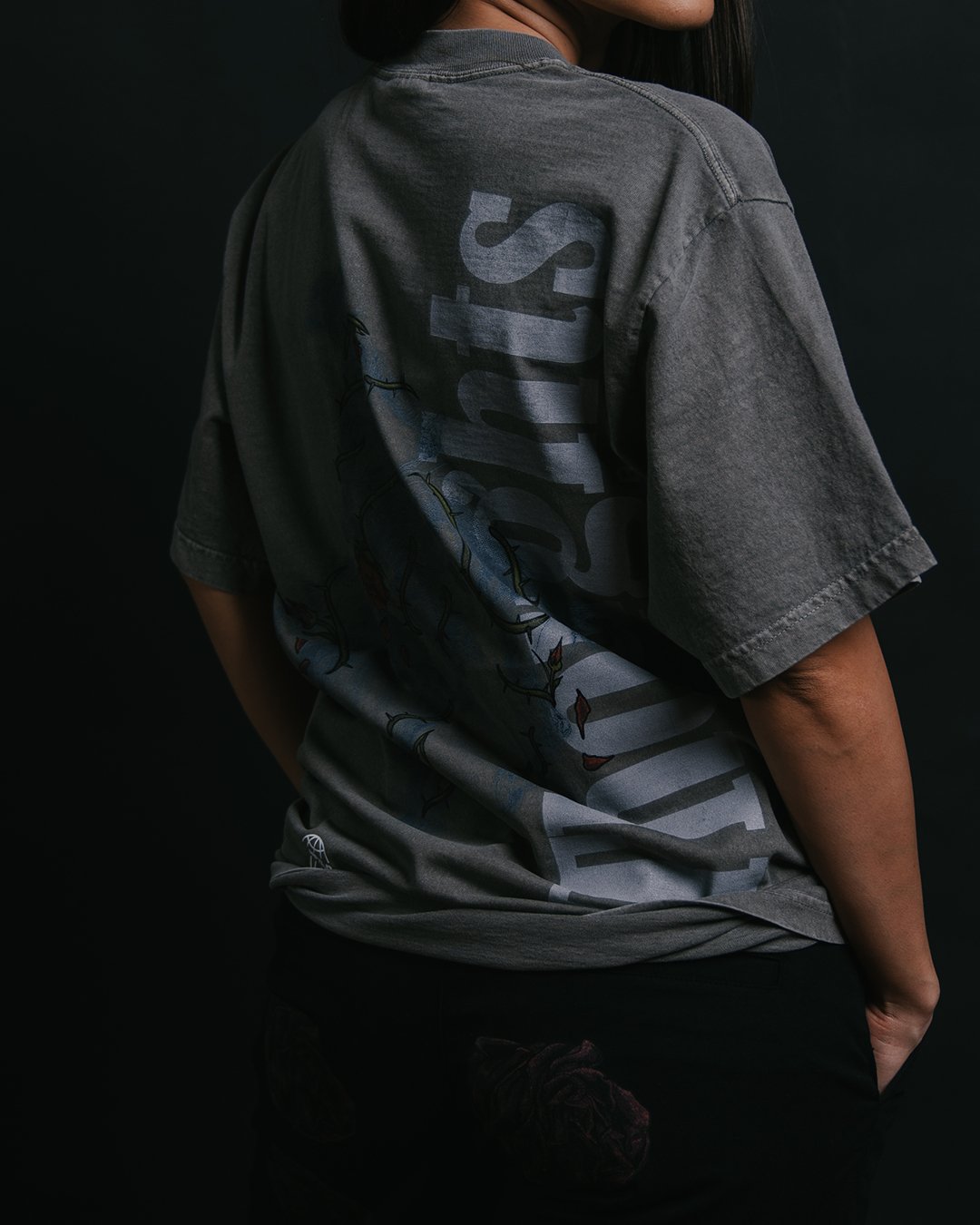 Trailblazer Oversized Cement Tee - trainofthoughtcollective