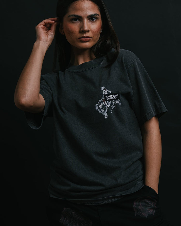 Trailblazer Oversized Shadow Tee - trainofthoughtcollective