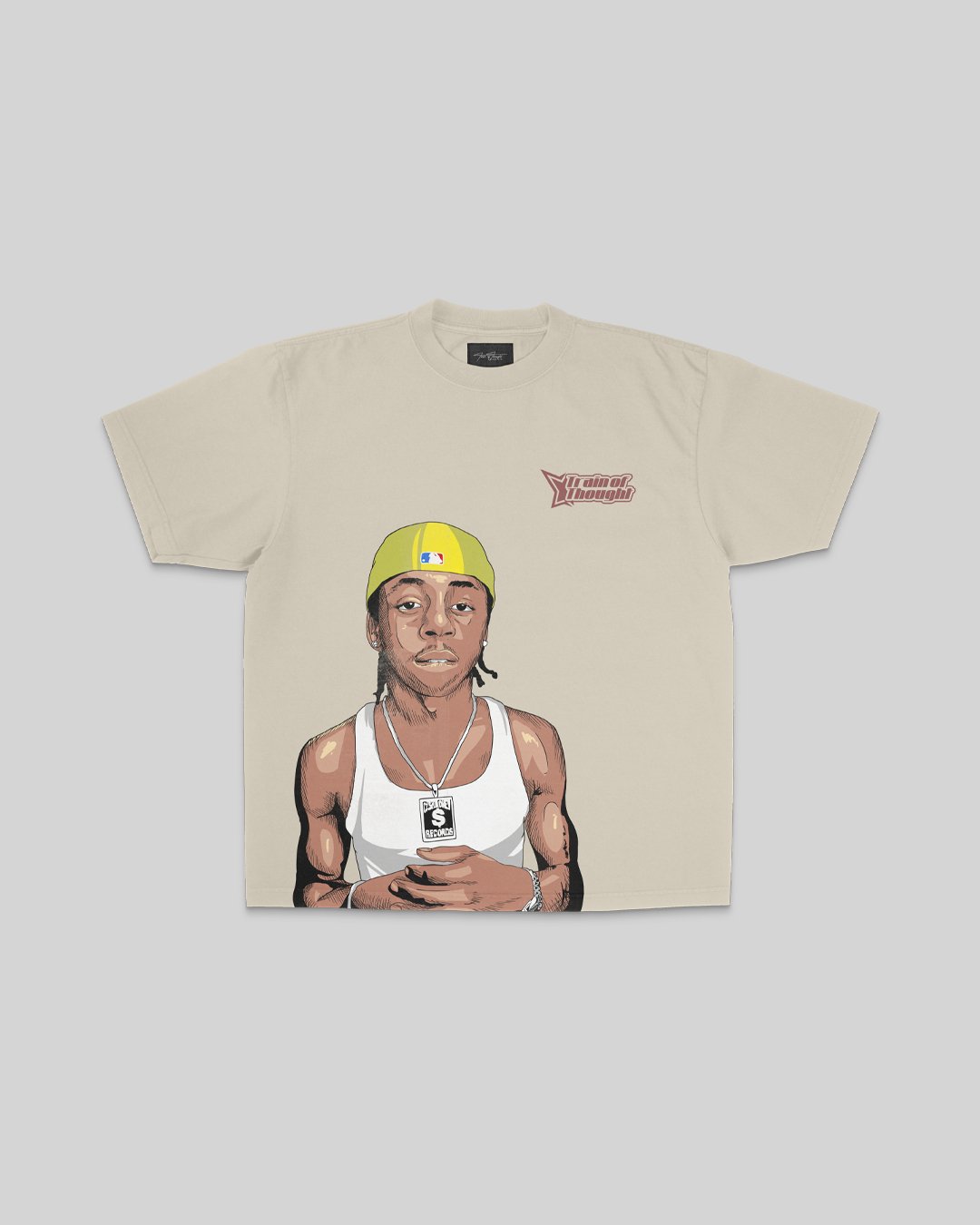 Weezy Oversized Oatmeal Tee - trainofthoughtcollective