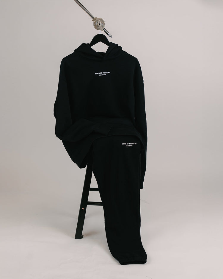 Blackout Hoodie - trainofthoughtcollective