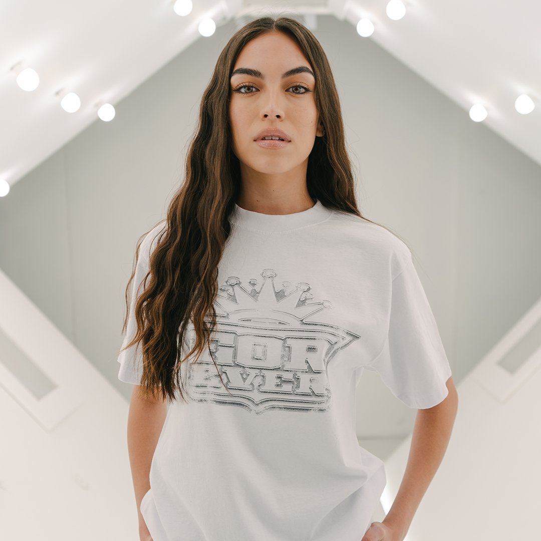 Foreva Eva White Tee - trainofthoughtcollective