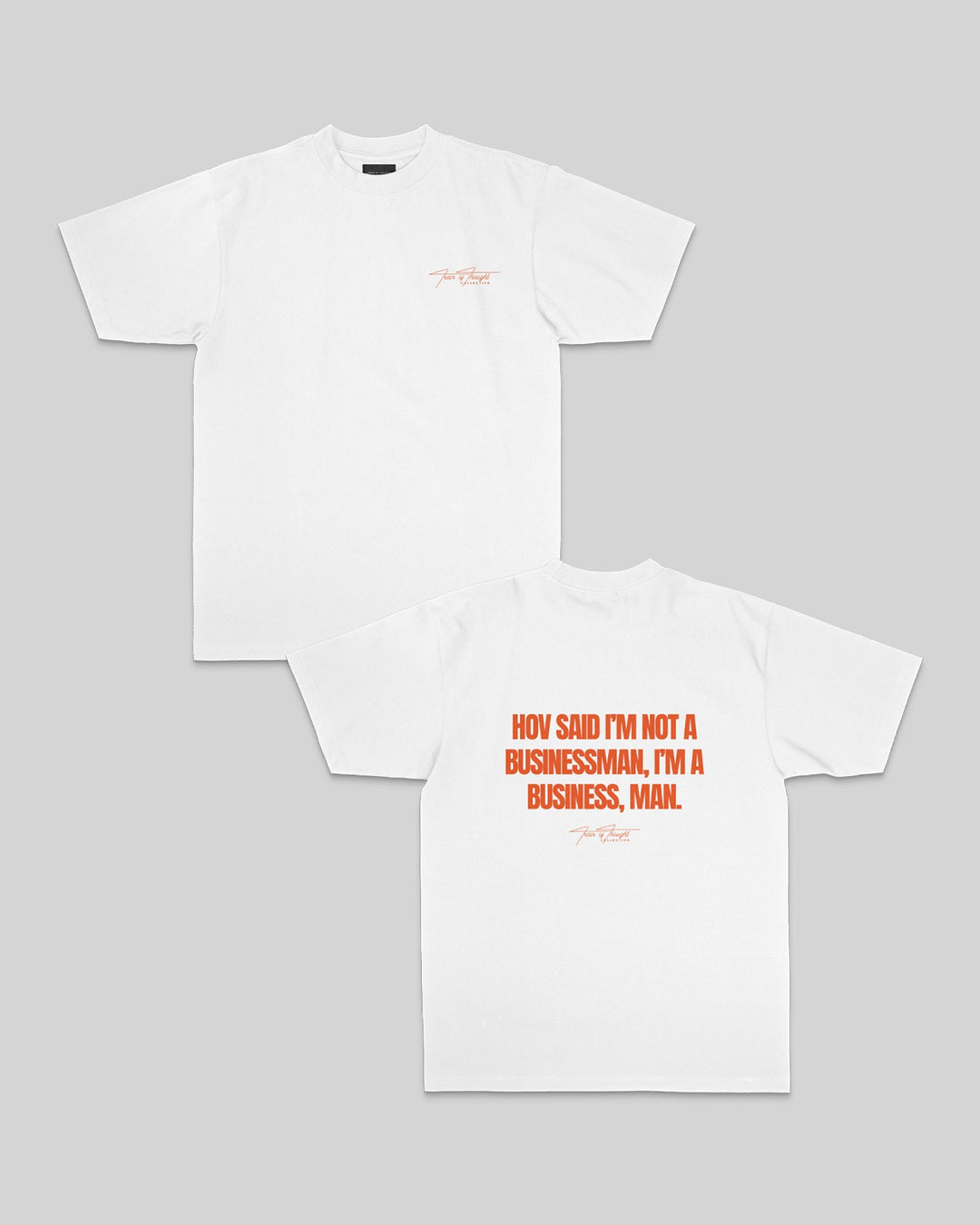 HOV Said White TEE - trainofthoughtcollective