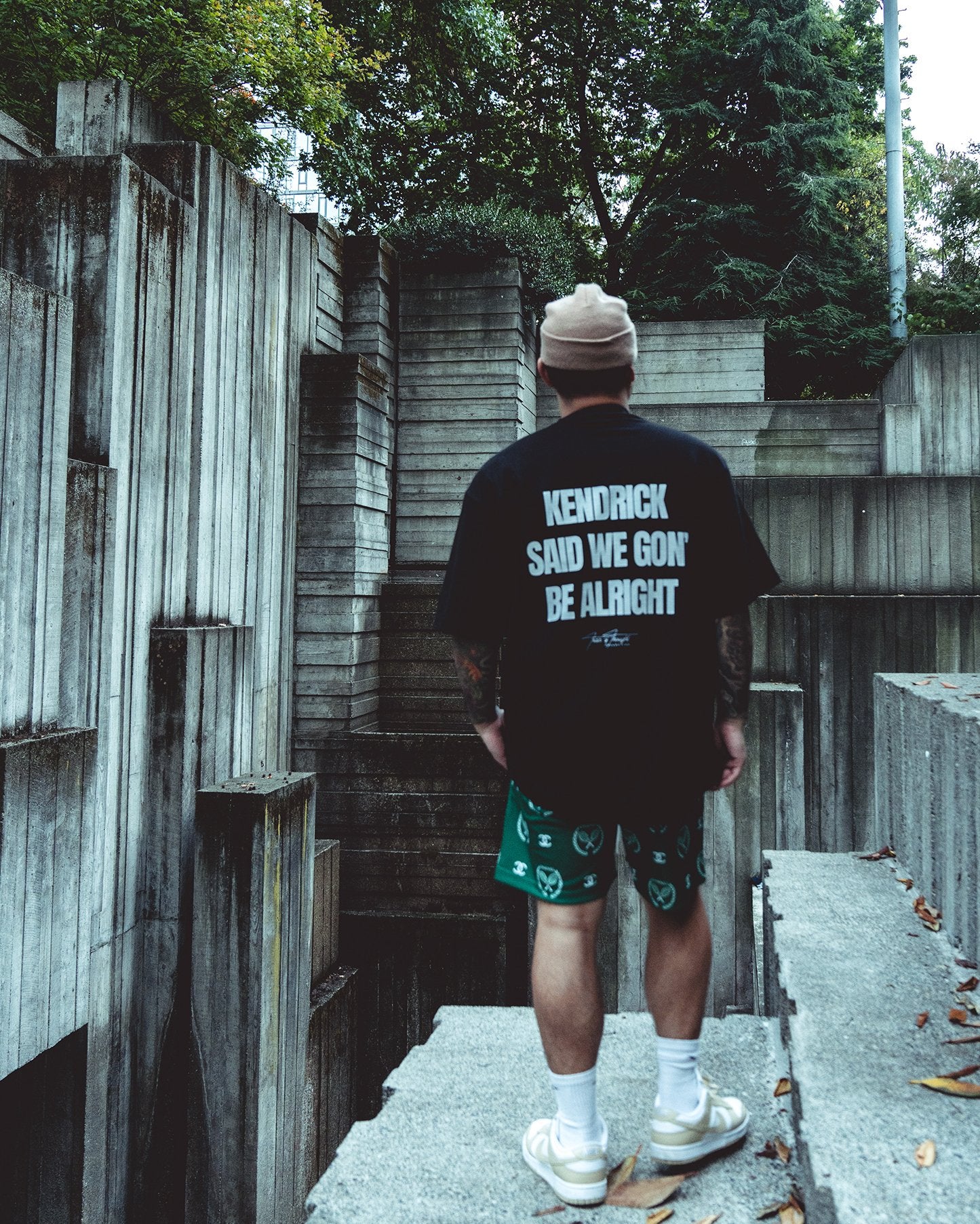Kendrick Said Black Tee – trainofthoughtcollective