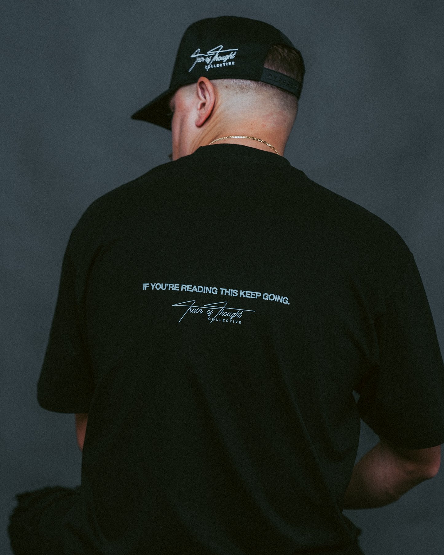 Mindset Black Tee - trainofthoughtcollective