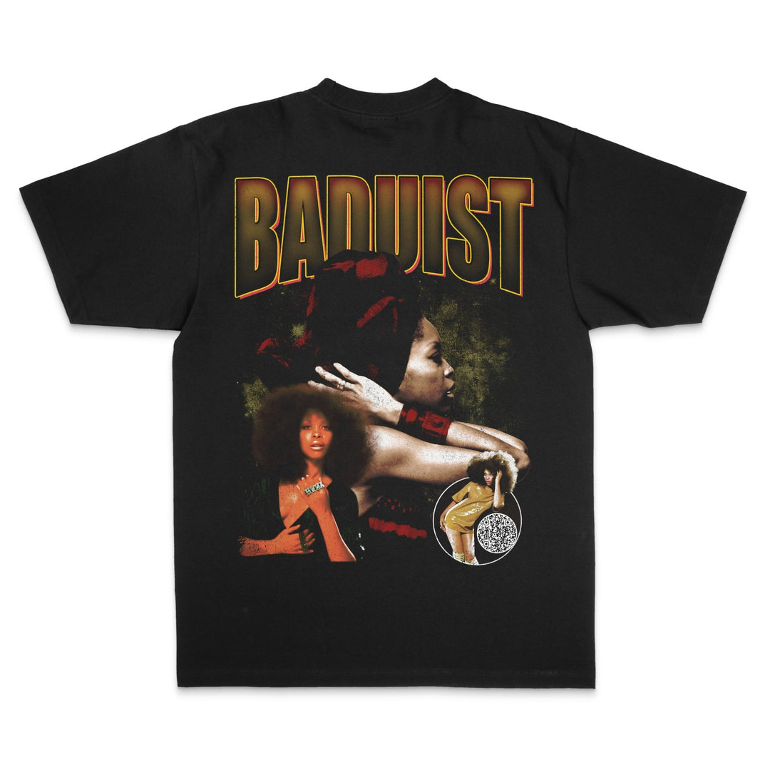 Miseducated vs Baduist Double Sided Rap Tee - trainofthoughtcollective