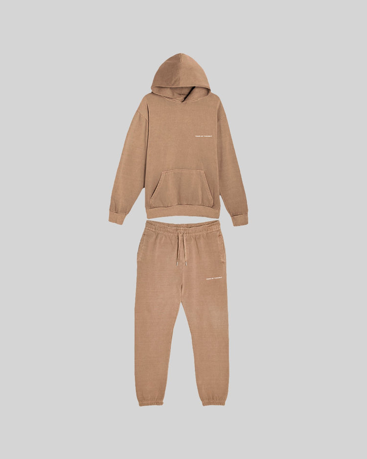 Necessary Lounge Brown Set - trainofthoughtcollective