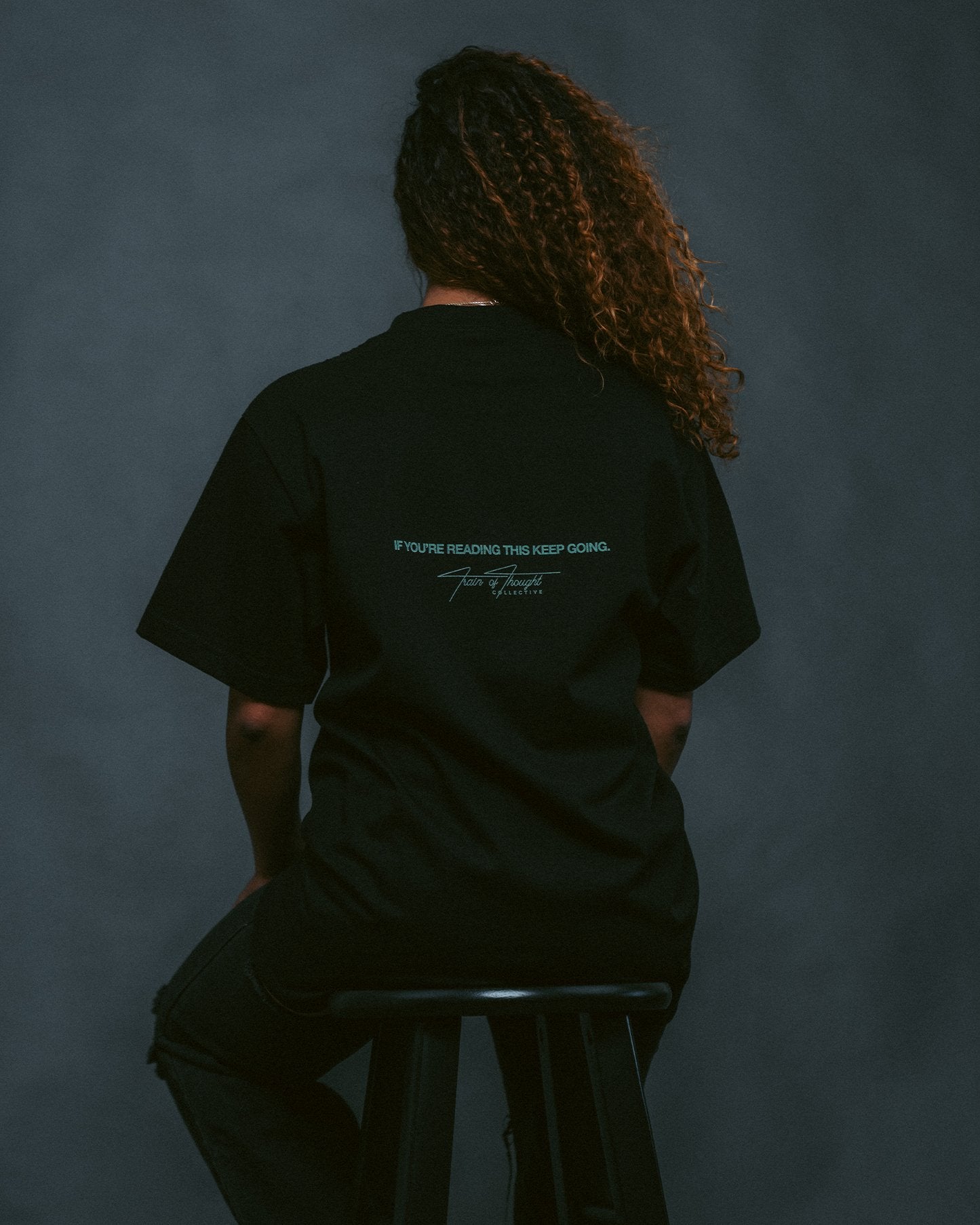 Sacrifice Black Tee - trainofthoughtcollective