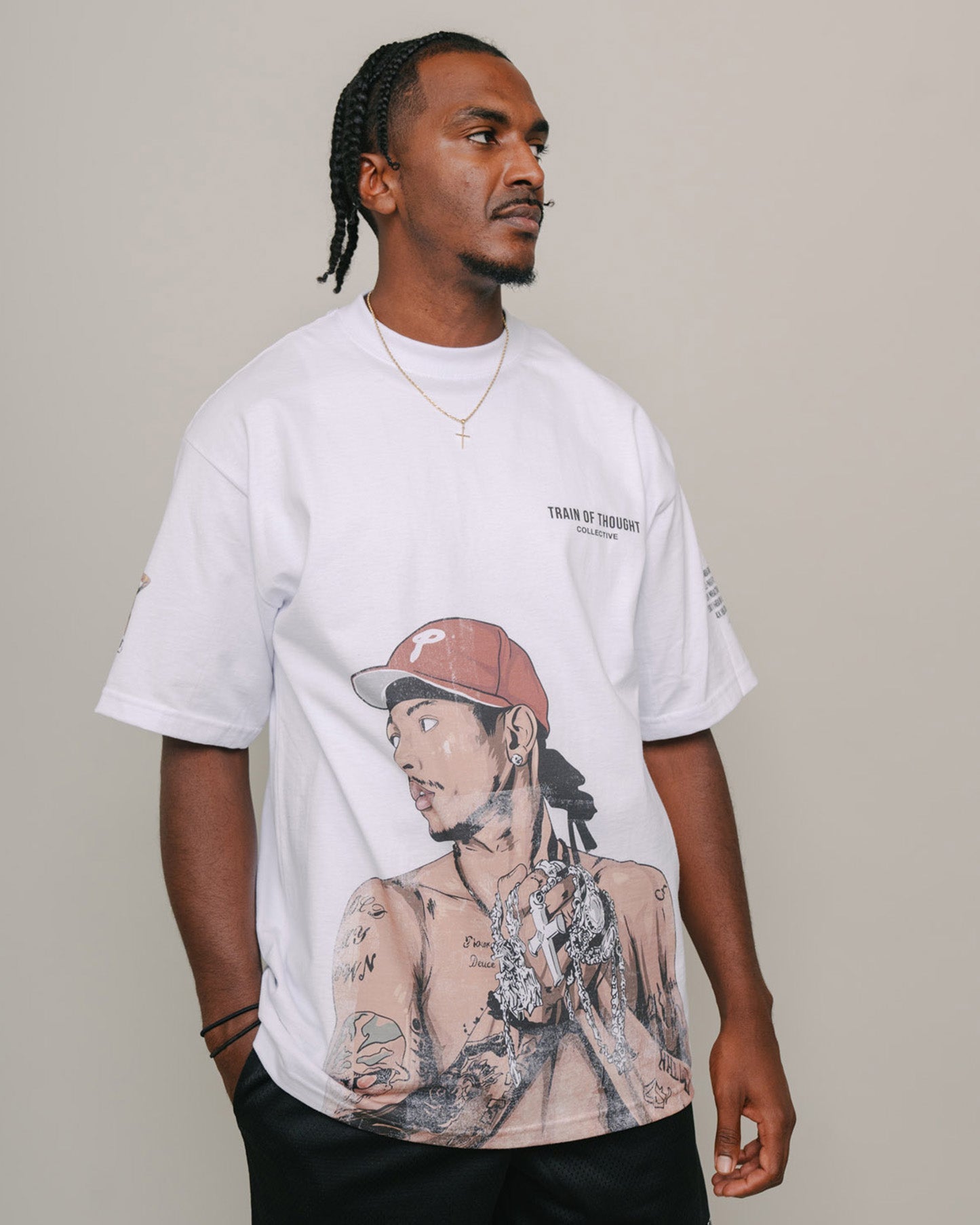 The Answer White Tee *Collectors Edition* - trainofthoughtcollective