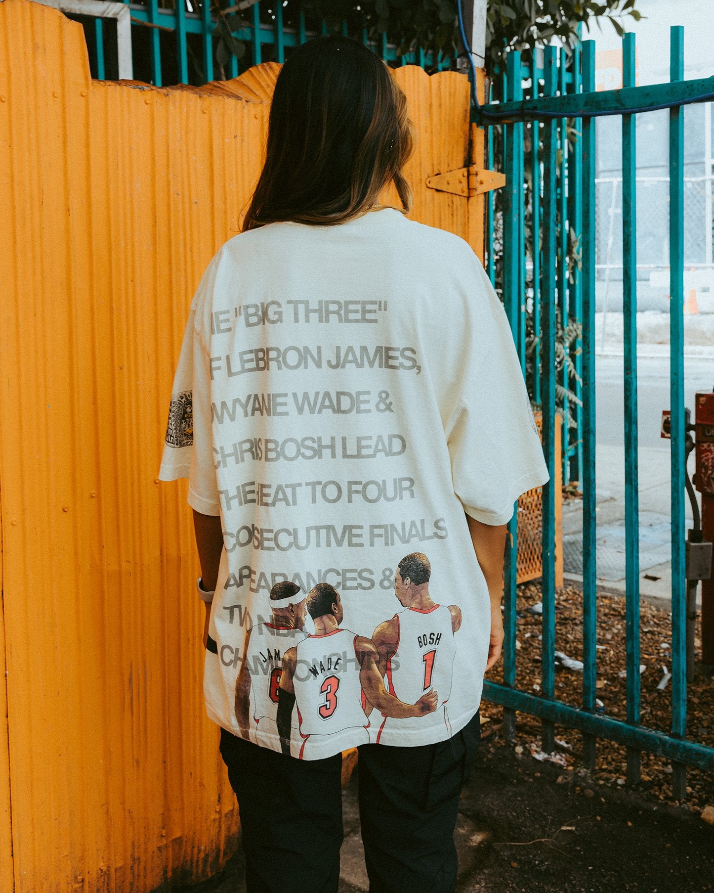 The Big 3 Oversized Cream Tee *Collectors Edition* - trainofthoughtcollective