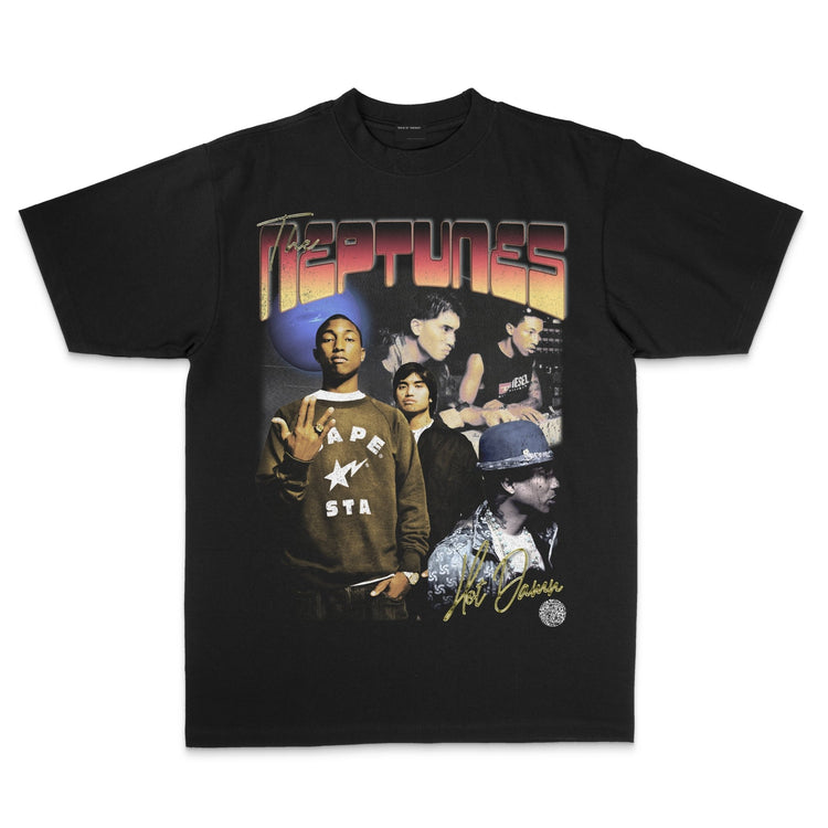 The Neptunes vs Timbaland Double Sided Rap Tee - trainofthoughtcollective