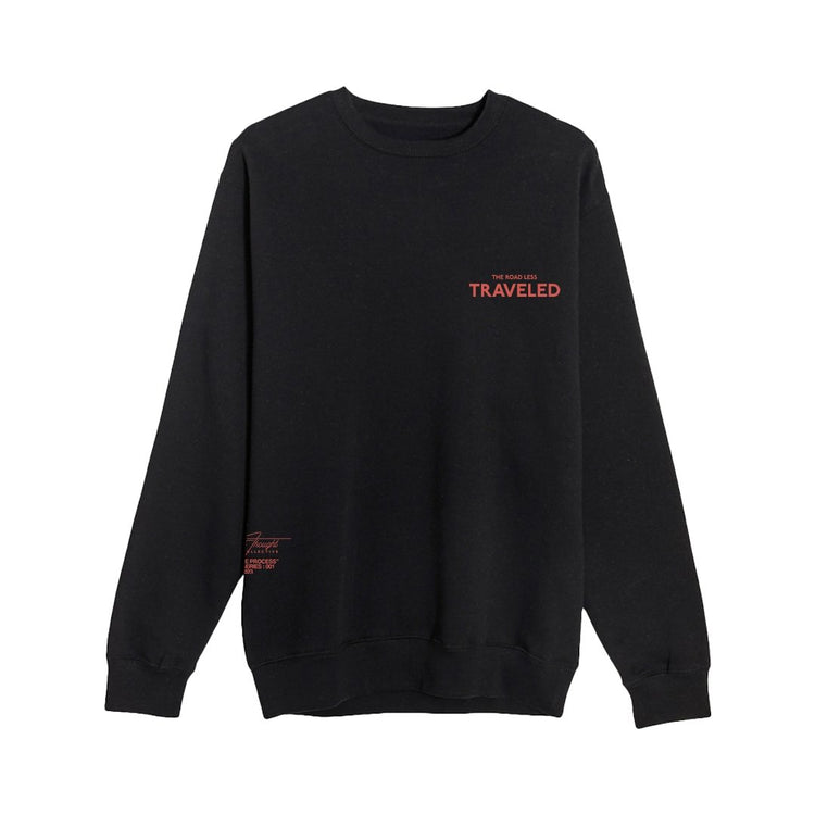 The Road Less Traveled Crewneck - trainofthoughtcollective