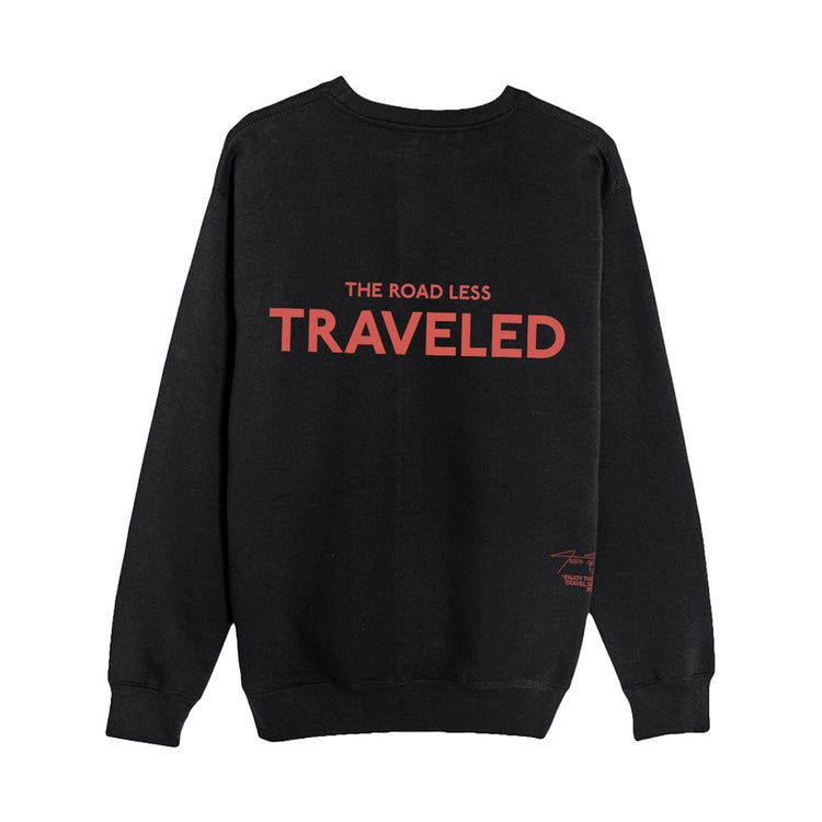 The Road Less Traveled Crewneck - trainofthoughtcollective