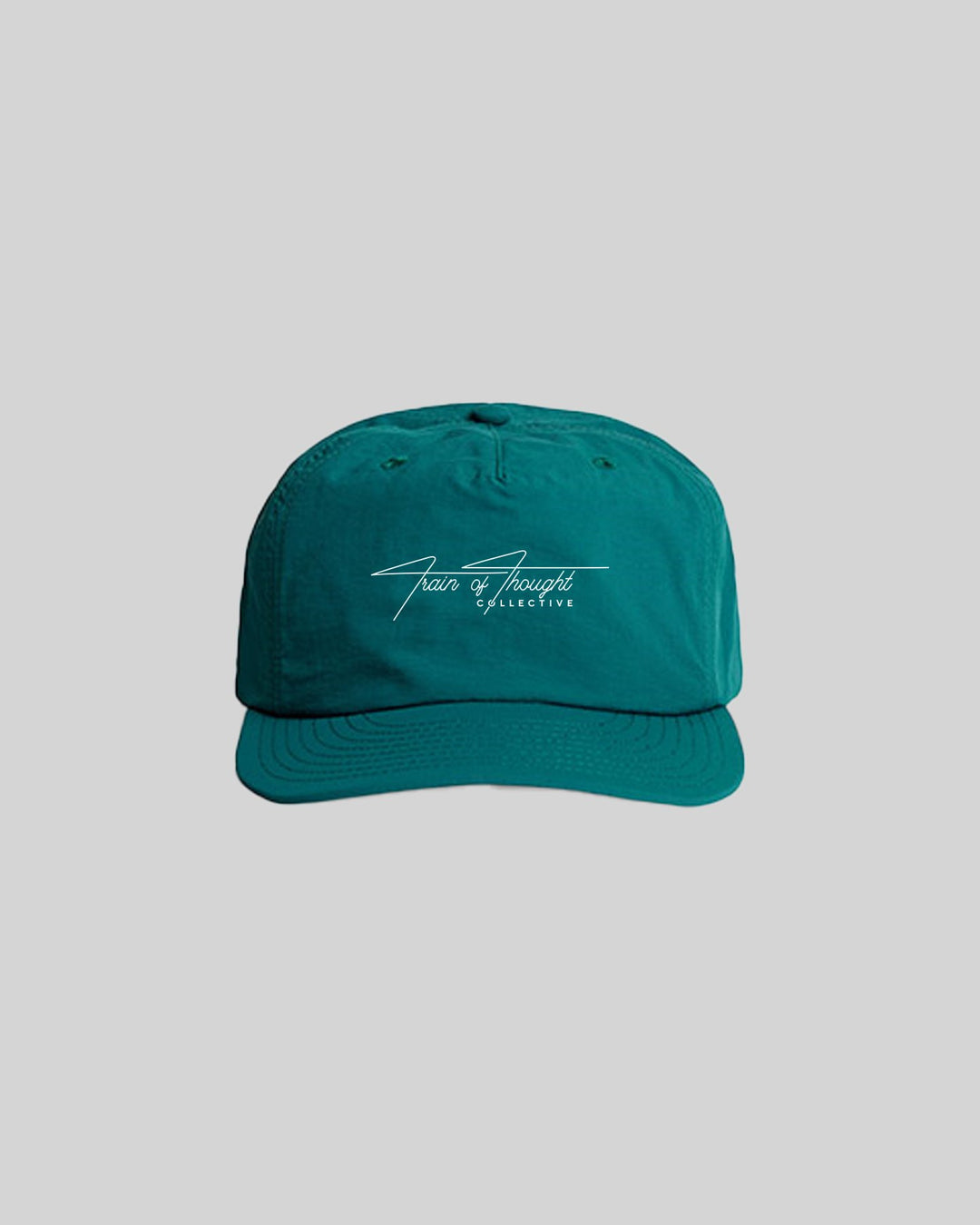 TOTC Signature Surf Turquoise Snapback - trainofthoughtcollective
